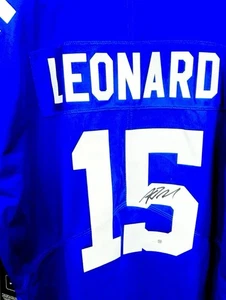 Riley Leonard Signed Nike Authentic Jersey Indianapolis Colts QB JSA Certified - Picture 1 of 3