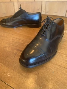 Oxford Allen Edmonds Negro Byron Puntera 10 EEE - Imagen 1 de 16