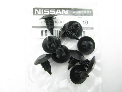 (10) NUEVOS clips de sujeción genuinos para molduras de bahía de motor OEM para Nissan Máxima 2016-2019 Foto 1 de 3