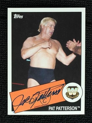 2015 Topps Heritage WWE Auto Pat Patterson Auto - Image 1 of 2