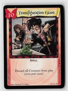 2001 Harry Potter TCG Transfiguration Exam 37/116 - Picture 1 of 2