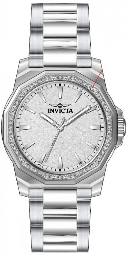 Invicta Speedway Quartz Crystal Silver Dial Ladies Watch 49128 - Image 1 of 1