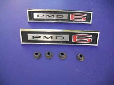 Pontiac Tempest Lemans 1965 pmd 6 emblemas de guardabarros 9780110 Foto 1 de 3