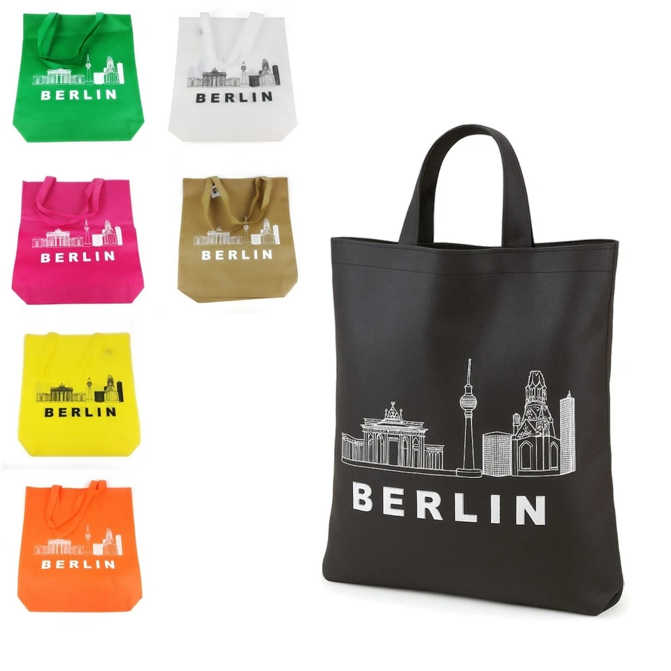 Berlin Hipster Tragetasche Einkaufstasche Shopper Beutel - Bild 1 von 1
