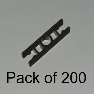 (200) K'nex Brown Ladder 2-Way Straight Connectors - KNEX Standard Parts Pieces - Image 1 of 2