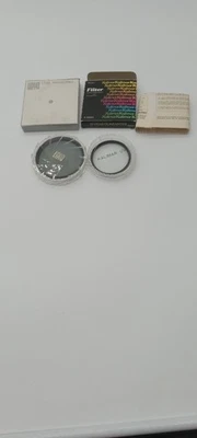 2 Camera Lenses, 3 Cases  Hoya  NDx2 67mm And Kalimar 55mm UV Empty Case No Lens - Image 1 of 3