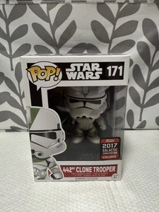 Funko Pop! Star Wars 442nd Clone Trooper #171 Galactic Convention Exclusive 2017 - Picture 1 of 11