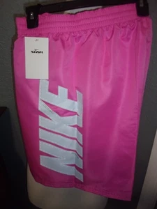 Pantalones cortos de natación Nike rosa para hombre talla mediana precio de venta sugerido por el fabricante 66 USD - Imagen 1 de 3