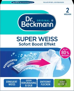 Dr.Beckmann Super Weiss Wybielacz 2 x 40 g DE - Zdjęcie 1 z 3