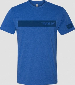 Fly Racing Fly Corporate Mens T-Shirt-Royal Blue-Small - Picture 1 of 1