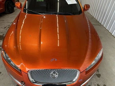 CAPÓ DELANTERO JAGUAR XF 12-15 CON BISAGRAS REPINTADAS NARANJA Foto 1 de 4