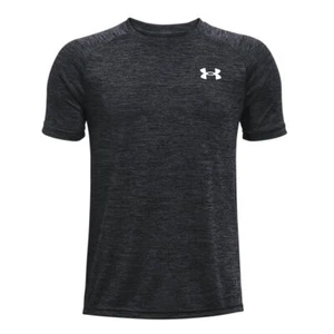Under Armour Boys' UA Tech™ 2.0 Short Sleeve Black Size YLG Large - Picture 1 of 3