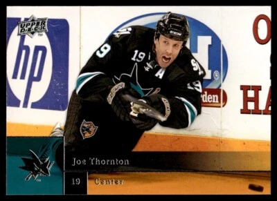 2009 Upper Deck #152 Joe Thornton - San Jose Sharks - Image 1 of 2