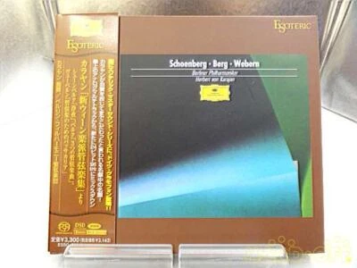 ESOTERIC ESSG-90017 Karajan Schoenberg Berg Webern Orchesterwerke SACD Hybrid - Image 1 of 4