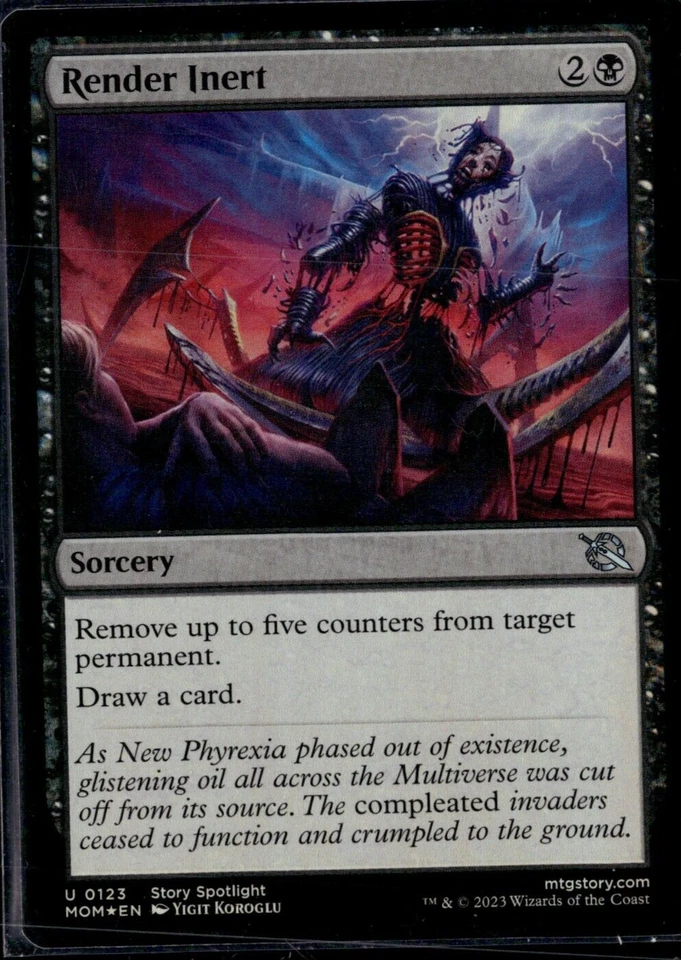 MTG Render Inert in Foil! Magic the Gathering! - Image 1 of 1