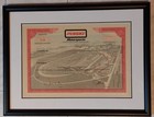 Penske Motorsports Aktie Common Stock gerahmt Holz schwarz
