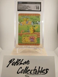 CGC 10 GEMAS COMO NUEVAS Pokemon Japonés Sealdass Graffiti de fantasía 12 Pikachu & Gloom 1998 - Imagen 1 de 5
