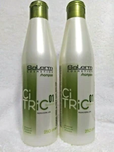 SALERM COSMETICS- CITRIC 01 BALANCE SHAMPOO 250 ML/9.0oz (2 Units) - Picture 1 of 2