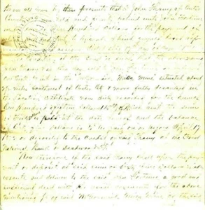 McCORMICK MICA MINE JOHN THOENE CUSTER COUNTY DAKOTA TERRITORY DT 1881 $500 BOND - Picture 1 of 3