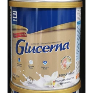 GLUCERNA VAINILLA 4 X 400 G triple cuidado nutrición diabética leche en polvo - Imagen 1 de 8