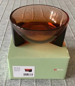 Iittala Kuru 2020 colection bowl 130x60 mm Seville Orrange NEW Discontinued - Picture 1 of 10