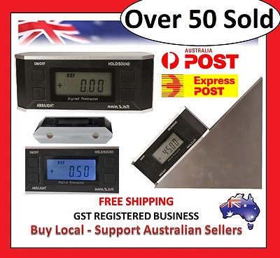 Digital Protractor Gauge Angle Level Inclinometer Magnetic Base ( 0 - 360° )  - Image 1 of 4