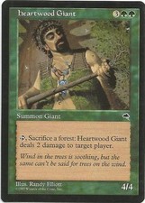 MTG: *HEARTWOOD GIANT* - Tempest - Magic the Gathering CCG - Combined Shipping!
