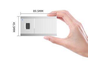 Mały przenośny dysk SSD uwierzytelnianie odcisków palców dotykowy dysk SSD 512GB srebrny typ C