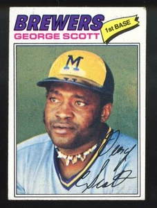 1977 Topps #255 George Scott EX - Picture 1 of 2