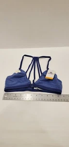 BTEMPTD by Wacoal Front Closure Strappy back-Blue Bra-Size Small-Starburst-NWT - Picture 1 of 4