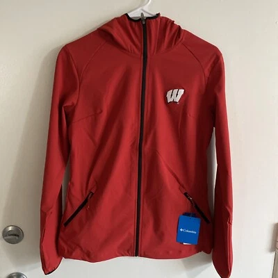 Columbia X University of Wisconsin Badgers Women Jacket S College Winter Wear - Image 1 of 4