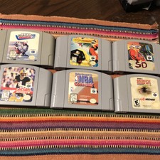 Lot of 6 Nintendo N64 Games