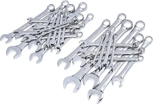 SATA 30-Piece SAE and Metric Combo Wrench Set, Full Polish 12-Point ST08045U - Picture 1 of 1