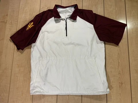 Nike ASU Sun Devils Team Issued Warm Up Jacket XL Arizona State Cover