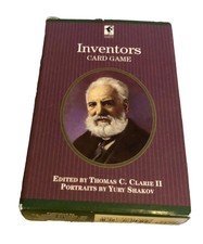 Vintage Inventors Playing Cards USA Made 2003 52 Cards Stocking Stuffer