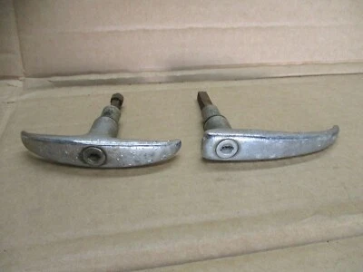 Maletero puerta Volkswagen Beetle vintage manijas cromadas AC1 Foto 1 de 4