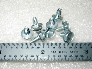 CABEZA DE LAVADORA HEXAGONAL DE TORNILLO 6-32 X 1/4" ACERO ZINC - 100 piezas - Imagen 1 de 1