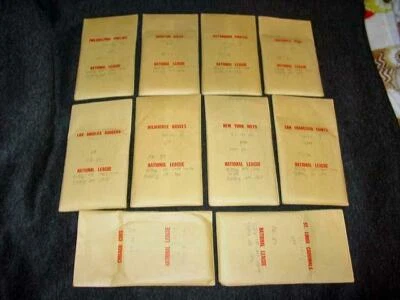 Original 1963 APBA Baseball MLB Season Card Set : 20 Man Team Rosters vintage - Image 1 of 4