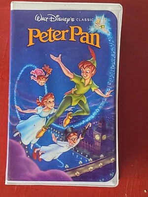 Walt Disney's Classic Peter Pan VHS Black Diamond Edition Foto 1 de 4