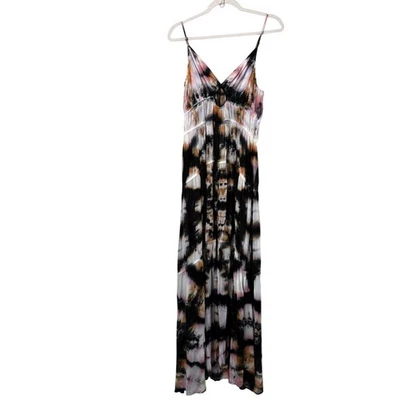 YFB Young Fabulous & Broke Tie Dye Delphine Maxi Dress Size M Boho Festival - Image 1 of 4