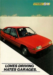 Citroen BX 1983-1984 UK Market Sales Brochure 14, 14 E, 14 RE, 16 RS, 16 TRS - Picture 1 of 2