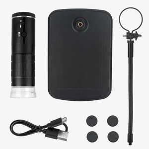 Microscopio WiFi HD 1080P fotocamera smartphone connessione wireless 50x-1000x z - Picture 1 of 18