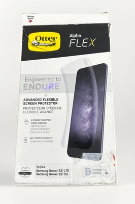 OtterBox Alpha Flex Flexible Screen Protector for Galaxy (S21+) 5G - Clear - Image 1 of 4