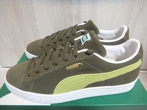 Puma Suede Classic XXI Deep Olive Tart Apple Pwht 374915 58 Sneaker Uomo Us9 5