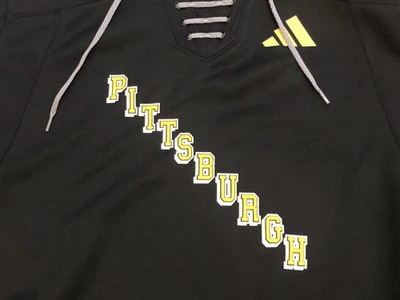 NUEVO Pittsburgh Penguins Adidas Retro 1993 Sudadera con Capucha Tercera Jersey M De Colección Foto 1 de 4