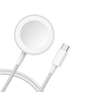 Chargeur USB C pour Apple Watch Chargeur Magnétique Blanc - Photo 1 sur 2