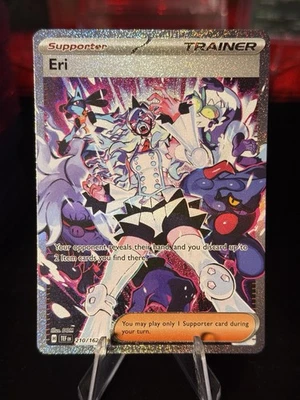 Eri 210/162 SV05: Temporal Forces Holo Pokémon - Image 1 of 3