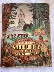 SNOW WHITE & THE SEVEN DWARFS HARDBACK 1950 Approximately - Bild 1 von 9