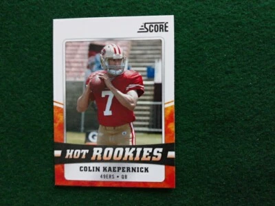 2011 Score - Colin Kaepernick #320 hot rookies #8 - Image 1 of 2