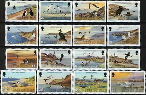 Isle of Man 1983, Birds, Seabirds set MNH, Mi 220-235 cat 18€ - Picture 1 of 1